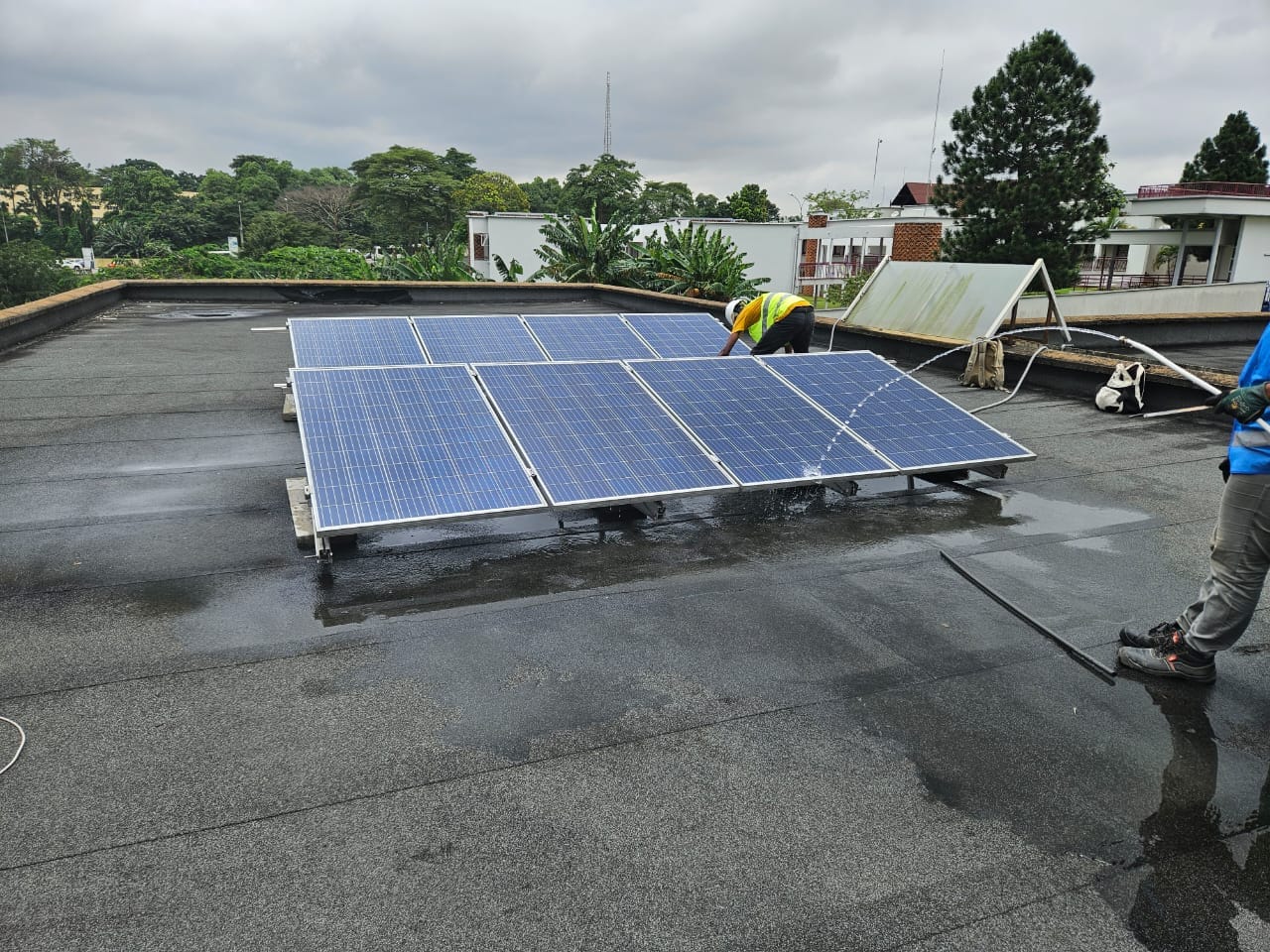 Installation solaire résidentielle