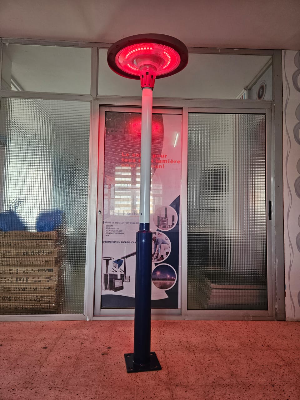 Système solaire industriel